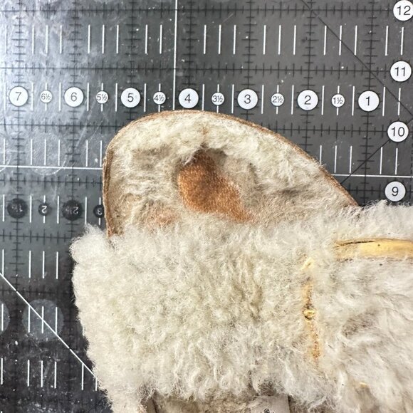 Birkenstock Arizona Women Size 8 Brown Leather Fur Slide Buckle Comfort Sandal - Picture 11 of 11